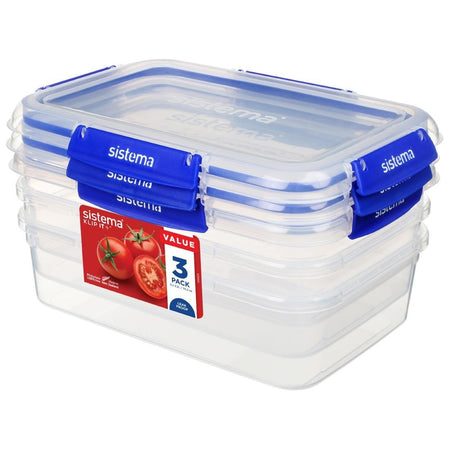 Sistema Klip It Behälter 2 Liter (3er Pack) Sistema Klip It Behälter 2 Liter (3er Pack)