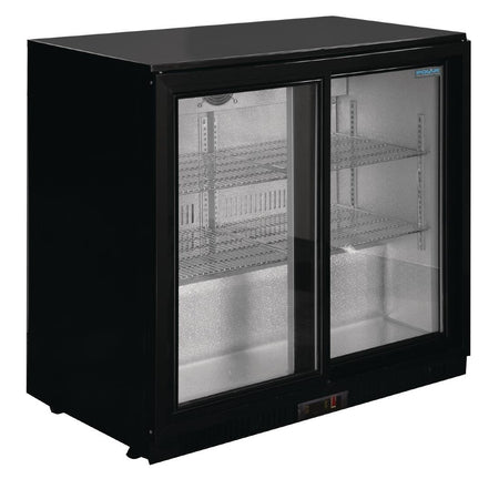 Polar Serie G Barkühlschrank mit 2 Schiebetüren 198L Polar Serie G Barkühlschrank mit 2 Schiebetüren 198L