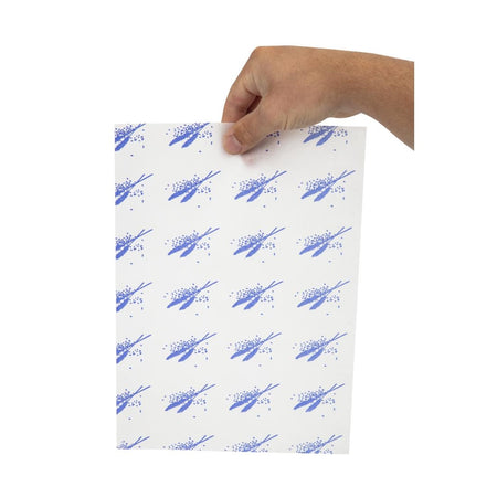 Hamburgerpapier blau (1000 Stück)