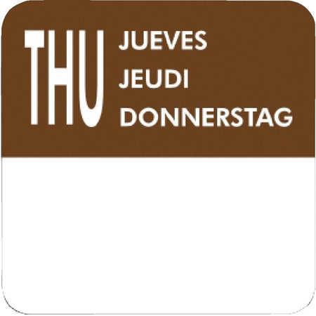 Vogue entfernbare Wochentagetiketten 2,5cm (7000 Stück) Vogue entfernbare Wochentagetiketten 2,5cm (7000 Stück)