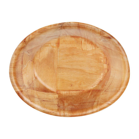 Ovale Holzschale 19 x 25,5cm Ovale Holzschale 19 x 25,5cm