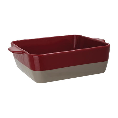 Olympia Bräter rot und taupe 4,2L Olympia Bräter rot und taupe 4,2L