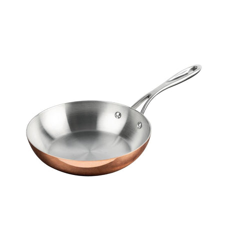 Vogue Cook Like A Pro 3-teiliges Tri-Wall-Kupfer-Kochgeschirr-Set Vogue Cook Like A Pro 3-teiliges Tri-Wall-Kupfer-Kochgeschirr-Set