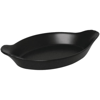 Olympia Rustic ovale Gratinschälchen schwarz 20,4 x 11,8cm (6 Stück) Olympia Rustic ovale Gratinschälchen schwarz 20,4 x 11,8cm (6 Stück)