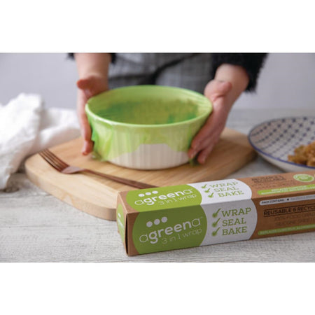 Agreena Drei-in-Eins Wiederverwendbare Lebensmittelverpackungen 200x200mm und 300x300mm (4 Stück) Agreena Drei-in-Eins Wiederverwendbare Lebensmittelverpackungen 200x200mm und 300x300mm (4 Stück)