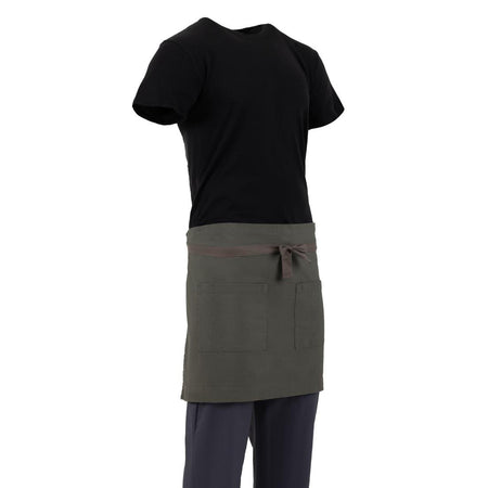 Southside Taillenschürze aus Baumwollsegeltuch Khaki Southside Taillenschürze aus Baumwollsegeltuch Khaki